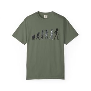 Dattydab evolution, Unisex Garment-Dyed T-shirt